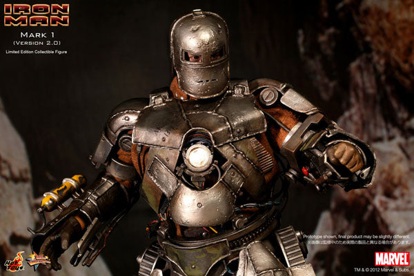 Movie Masterpiece - Iron Man 1/6 Scale Figure: Iron Man Mark 1 (Version 2.0)　