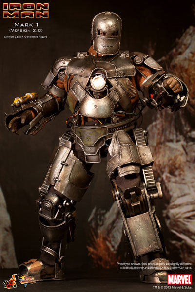 Movie Masterpiece - Iron Man 1/6 Scale Figure: Iron Man Mark 1 (Version 2.0)　