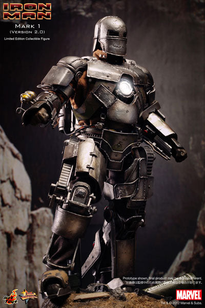 Movie Masterpiece - Iron Man 1/6 Scale Figure: Iron Man Mark 1 (Version 2.0)　