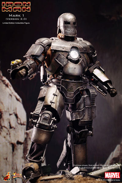 Movie Masterpiece - Iron Man 1/6 Scale Figure: Iron Man Mark 1 (Version 2.0)　