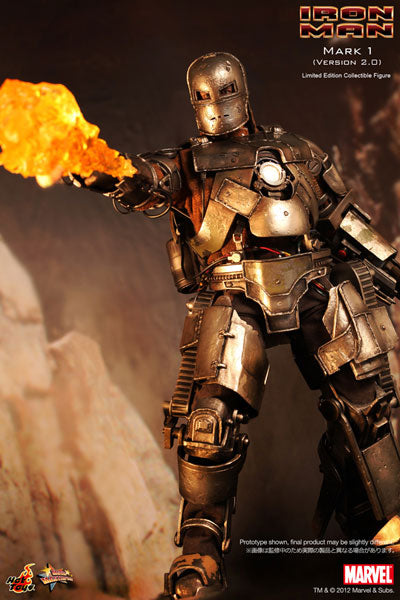 Movie Masterpiece - Iron Man 1/6 Scale Figure: Iron Man Mark 1 (Version 2.0)　