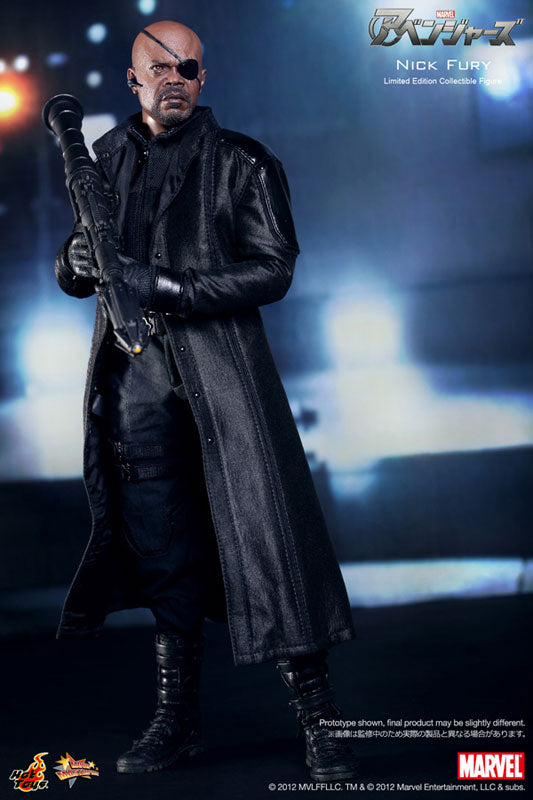 Movie Masterpiece 1/6 Scale Figure: The Avengers Nick Fury Single