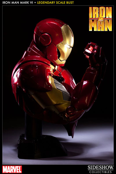 Iron Man 2 Legendary Scale Bust Iron Man Mark 6