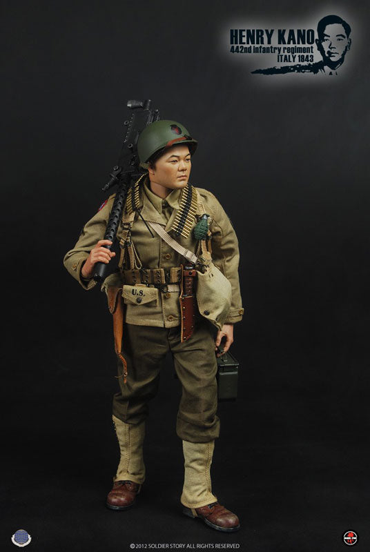 Action Figure 1/6 Henry Kano 442nd Infantry Regiment Italy 1943　