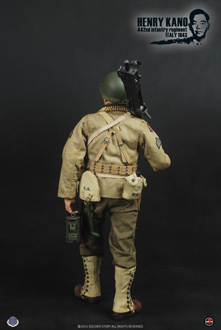 Action Figure 1/6 Henry Kano 442nd Infantry Regiment Italy 1943　