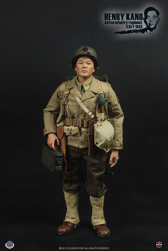 Action Figure 1/6 Henry Kano 442nd Infantry Regiment Italy 1943　