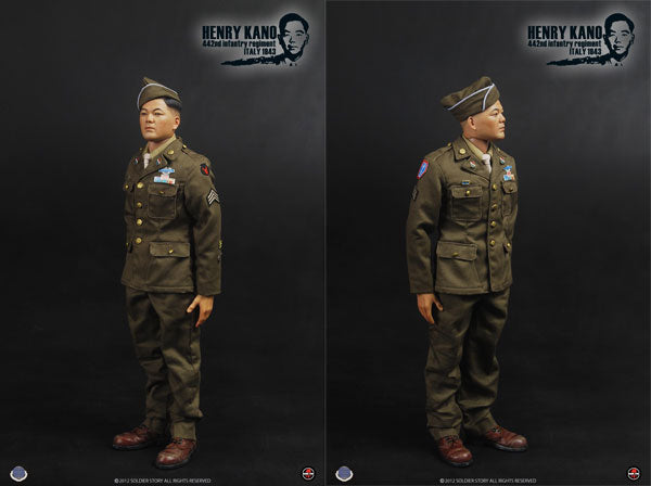 Action Figure 1/6 Henry Kano 442nd Infantry Regiment Italy 1943　