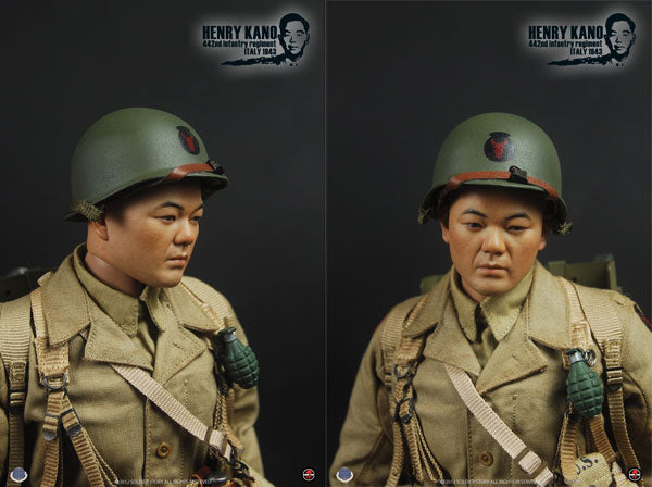 Action Figure 1/6 Henry Kano 442nd Infantry Regiment Italy 1943　