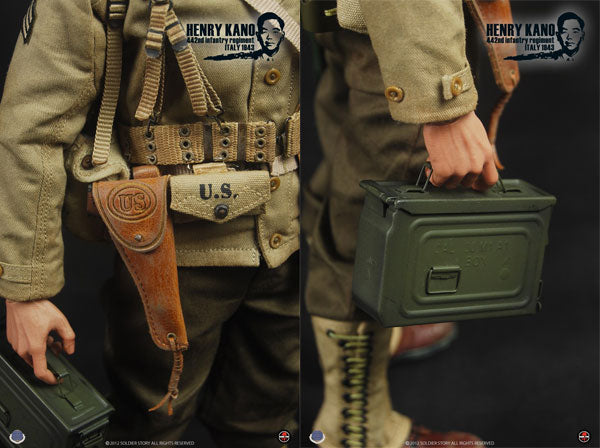 Action Figure 1/6 Henry Kano 442nd Infantry Regiment Italy 1943　