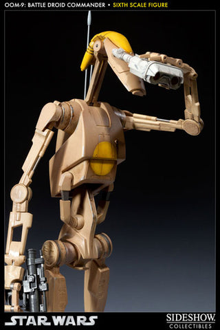 Star Wars 1/6 Scale Fully Posable Figure:Militaries Of Star Wars - OOM-9 Battle Droid Commander