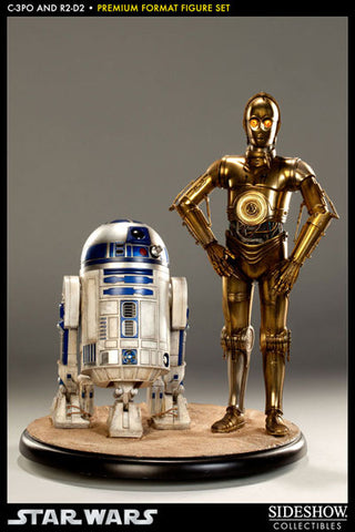 Star Wars 1/4 Scale Premium Figure - C-3PO & R2-D2