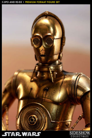 Star Wars 1/4 Scale Premium Figure - C-3PO & R2-D2