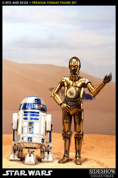 Star Wars 1/4 Scale Premium Figure - C-3PO & R2-D2 - Solaris Japan