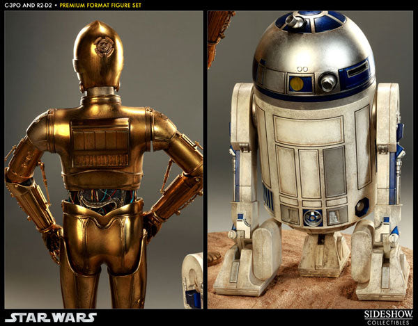 Star Wars 1/4 Scale Premium Figure - C-3PO & R2-D2