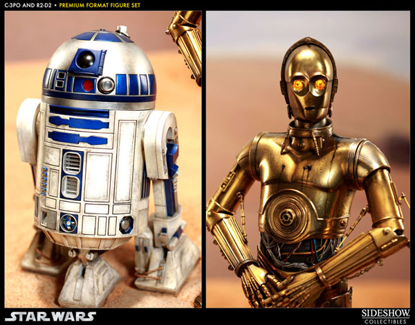 Star Wars 1/4 Scale Premium Figure - C-3PO & R2-D2