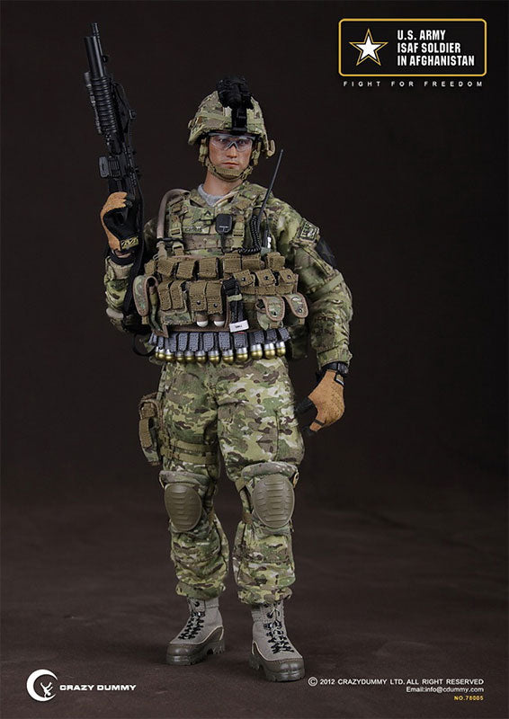 1/6 フィギュア　米陸軍 ISAF 国際治安支援部隊 in アフガニスタン Action Figure 1/6 US Army ISAF Soldier in Afghanistan - Solaris Japan