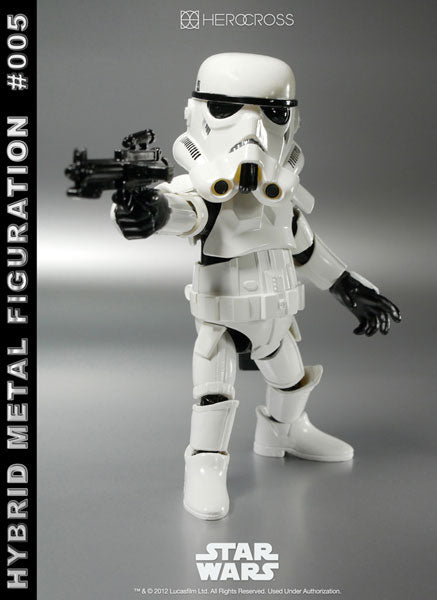 Figurine HEROCROSS Hybrid Metal Figuration 005S - Stormtrooper Shadow Black (Star Wars)