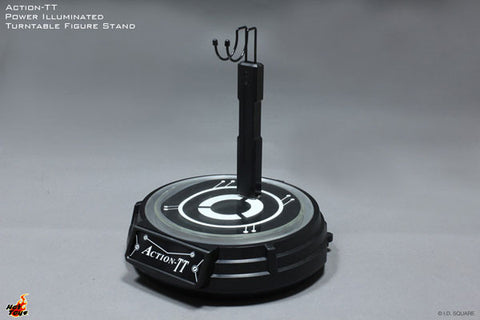 Hot Toys TrueType 1/6 Scale Action Figure Stand Action-TT Power Illuminated Turntable Figure Stand　