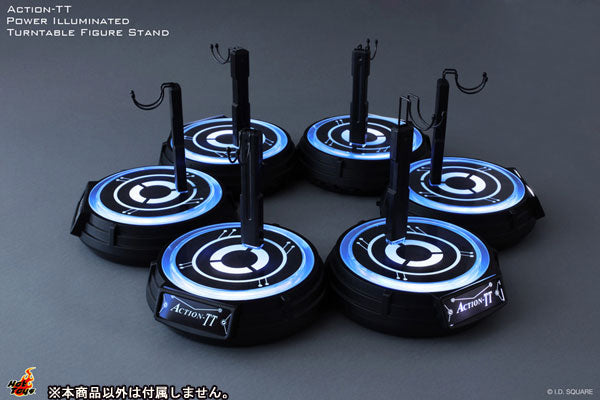 Hot Toys TrueType 1/6 Scale Action Figure Stand Action-TT Power Illuminated Turntable Figure Stand　