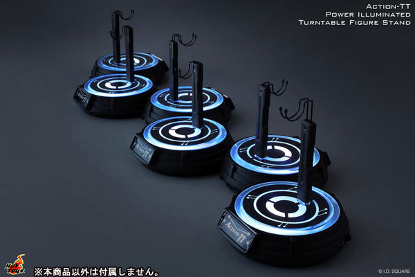 Hot Toys TrueType 1/6 Scale Action Figure Stand Action-TT Power Illuminated Turntable Figure Stand　