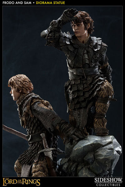 The Lord of the Rings Diorama Statue Frodo & Samwise
