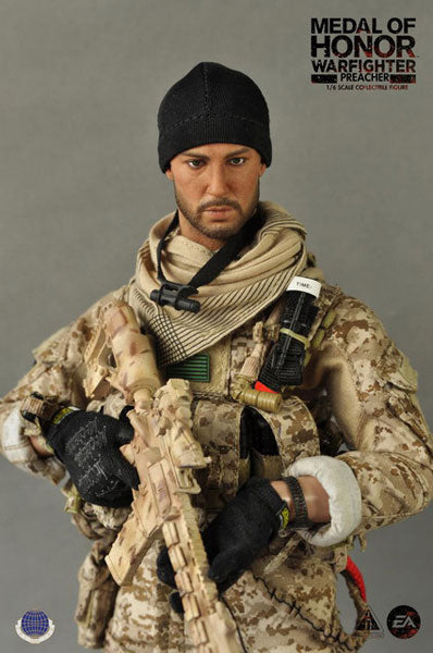 1/6 12インチ CalTekメダルオブオナー ウォーファイター プリーチャー Cal-Tek 1/6 Preacher (Medal of Honor War Fighter) Action Figure
