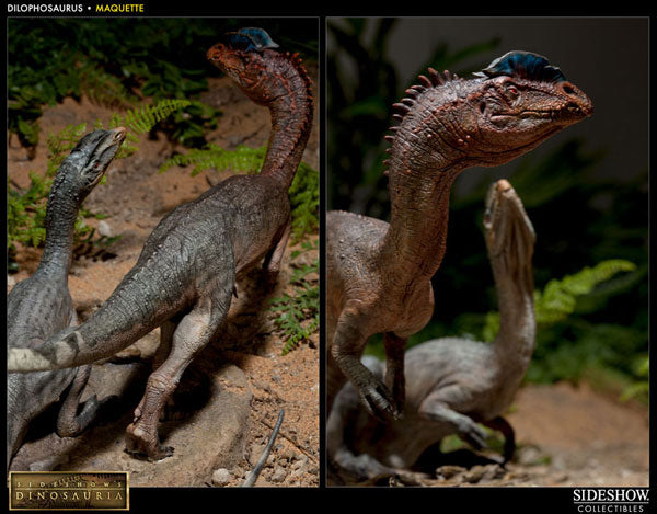 Dinosauria Maquette - Dilophosaurus Single