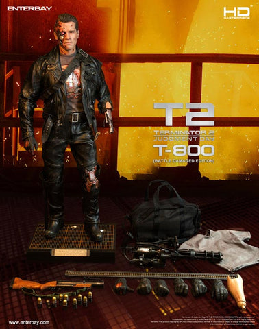 1/4 HD Masterpiece Collection - Terminator 2: T-800 Battle Damage ver. HD-1013