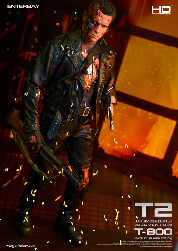 1/4 HD Masterpiece Collection - Terminator 2: T-800 Battle Damage