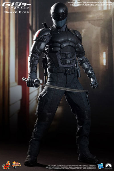 Movie Masterpiece 1/6 Scale Fully Poseable Figure "G.I. Joe Retaliation" Snake Eyes