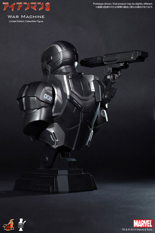 アイアンマン3 MARK XLII & WAR MACHINE 1/4バスト Iron Man 3 War Machine and Iron Man Busts by Hot Toys - The