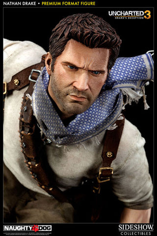 Uncharted 3: Drake's Deception 1/4 Scale Premium Figure - Nathan Drake