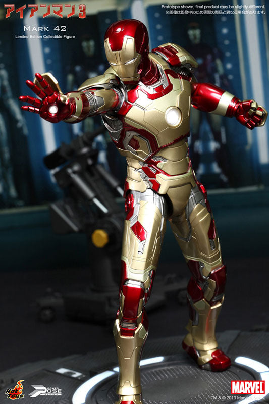 Power Pose 1/6 Scale Limited Articulation Figure: Iron Man 3 - Mark 42