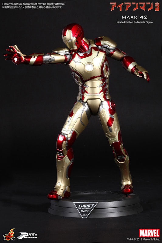 Power Pose 1/6 Scale Limited Articulation Figure: Iron Man 3 - Mark 42