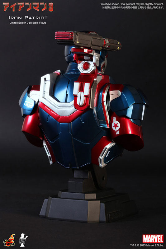 Hot Toys Bust - 1/4 Scale Collectible: Iron Man 3 - Iron Patriot　