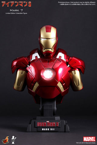 Hot Toys Bust - 1/4 Scale Collectible: Iron Man 3 - Mark 7　