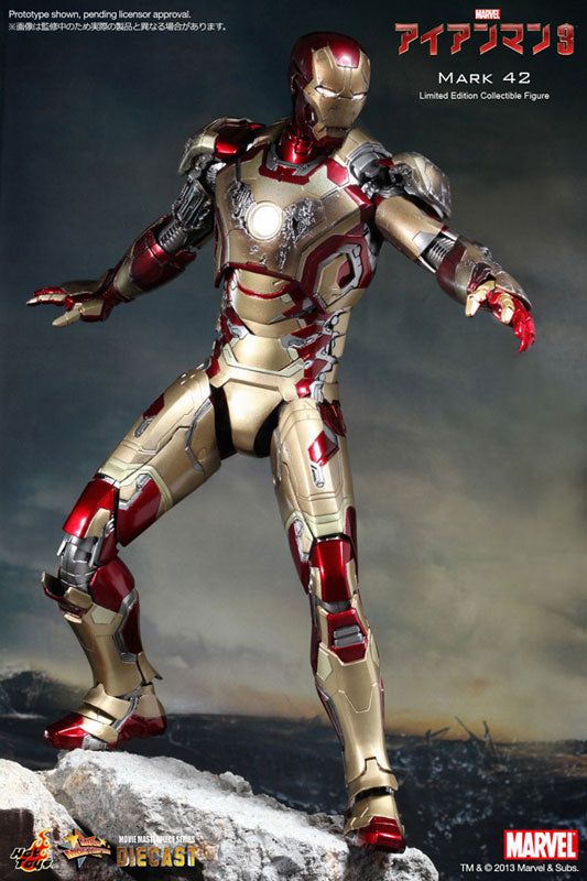 Movie Masterpiece DIECAST - Iron Man 3 1/6 Scale Figure: Iron Man 3 Mark 42　