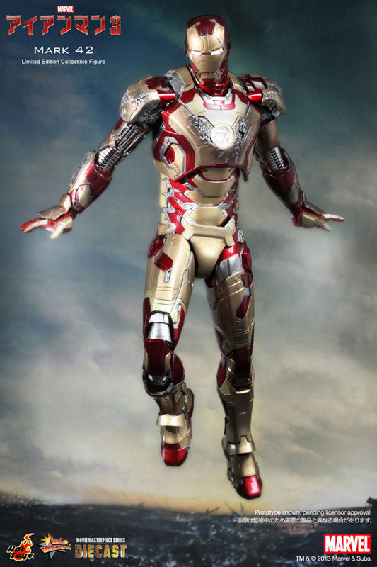 Movie Masterpiece DIECAST - Iron Man 3 1/6 Scale Figure: Iron Man 3 Mark 42　