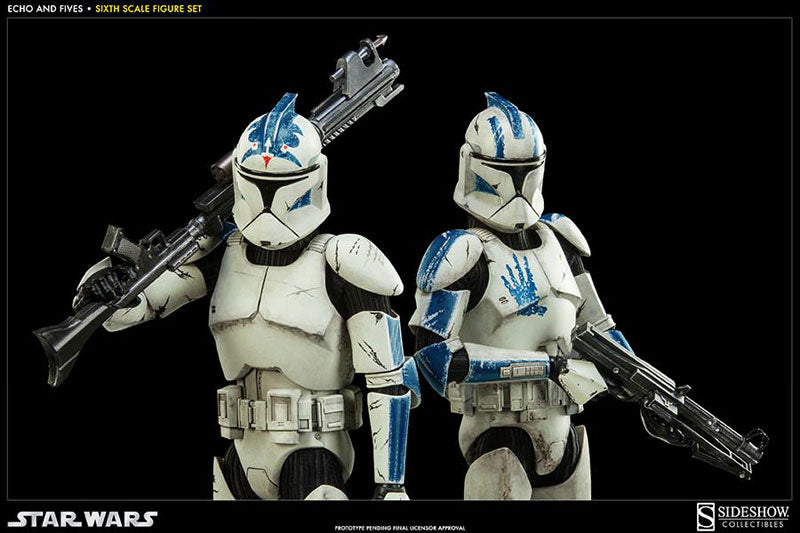 Star Wars 1/6 Scale Figure - Militaries of Star Wars Clone Trooper/ Echo & Fives　