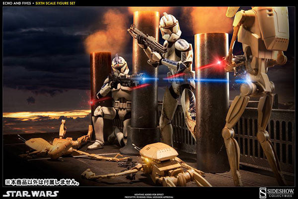 Star Wars 1/6 Scale Figure - Militaries of Star Wars Clone Trooper/ Echo & Fives　