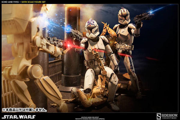 Star Wars 1/6 Scale Figure - Militaries of Star Wars Clone Trooper/ Echo & Fives　