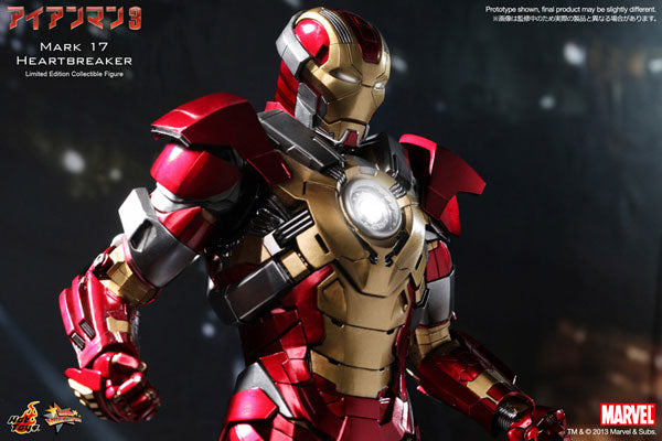 Movie Masterpiece - Iron Man 3 1/6 Scale Figure: Iron Man Mark 17 (Heart Breaker)