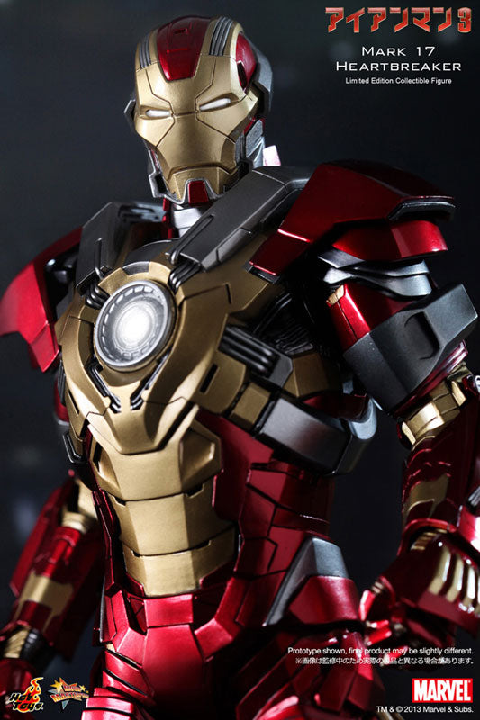 Movie Masterpiece - Iron Man 3 1/6 Scale Figure: Iron Man Mark 17 (Heart Breaker)