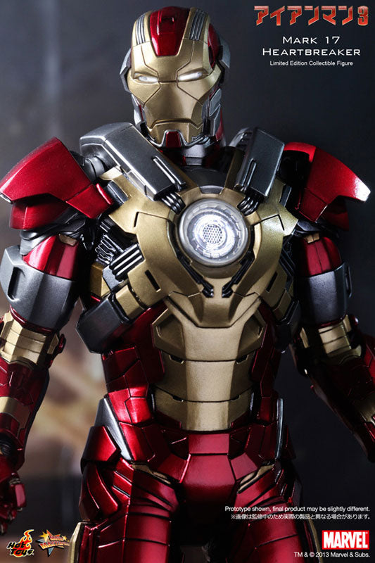 Movie Masterpiece - Iron Man 3 1/6 Scale Figure: Iron Man Mark 17 (Heart Breaker)