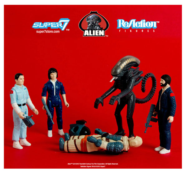 Alien 3.75 Inch Action Figure Reaction Series 1 Alien