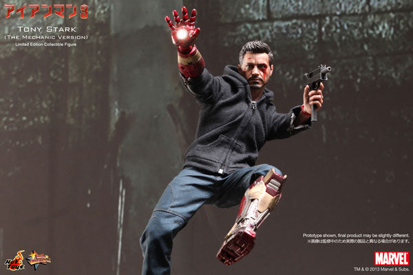 Movie Masterpiece - Iron Man 3 1/6 Scale Figure: Tony Stark (The Mechanic Version)　