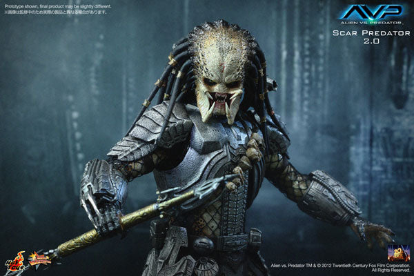 Movie Masterpiece "Alien vs. Predator" Scar Predator 2.0
