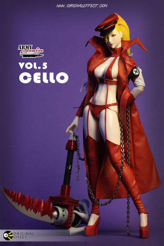 コミック・アニメ Original Effect Army Attractive Cello 1/6 Army Attractive Vol.5 Cello Action Figure - Solaris Japan