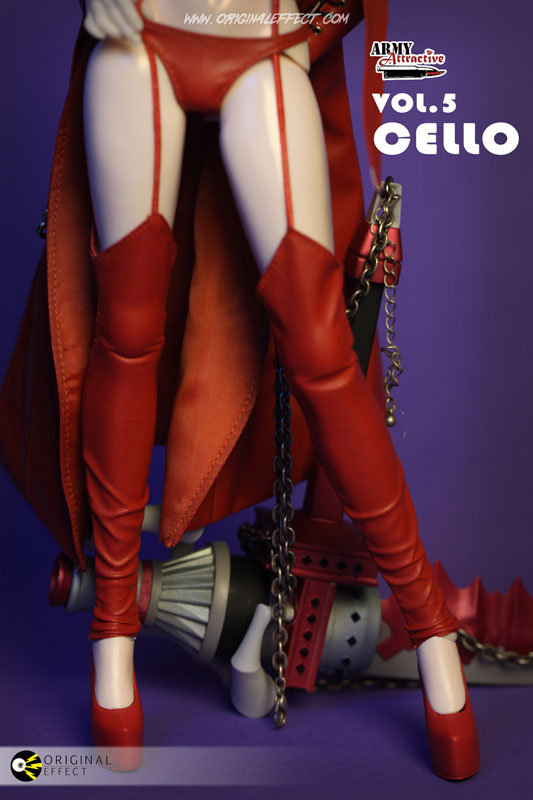 コミック・アニメ Original Effect Army Attractive Cello Original Effect 1/6 Army Attractive Cello Vol.5 Action