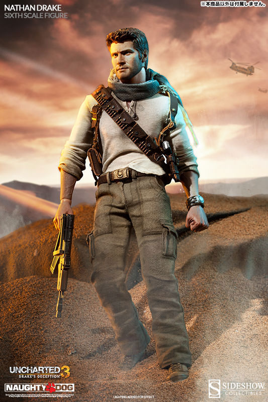 Uncharted 3: Drake's Deception 12 Inch Action Figure - Nathan